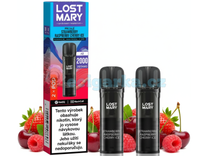 Lost Mary cartridge Strawberry Raspberry Cherry