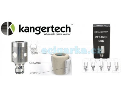 hlavičky kanger SSOCC Ceramic coil