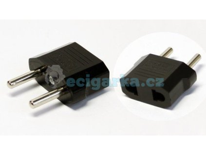 adapter redukce do zasuvky 230v z usa na eu zastrcku pro us pristroje do eu zasuvky i21806