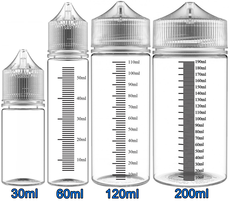 Levně Microcig Prázdná lahvička Chubby Gorilla (čirá) 30ml