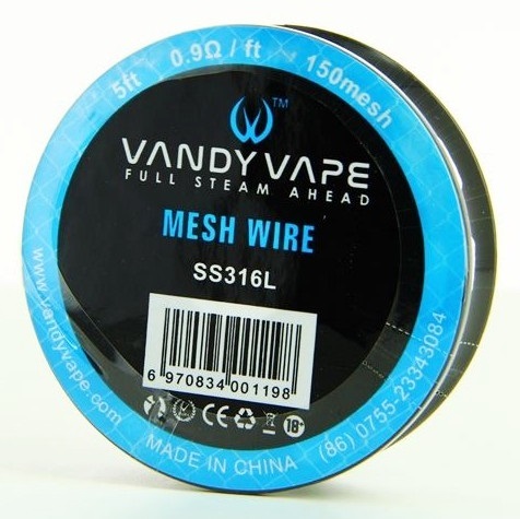Levně Odporový drát Vandy Vape - Mesh SS316L (1,67m)