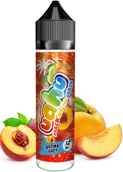 Levně Příchuť Uahu Shake and Vape 12/60ml Peach On The Beach