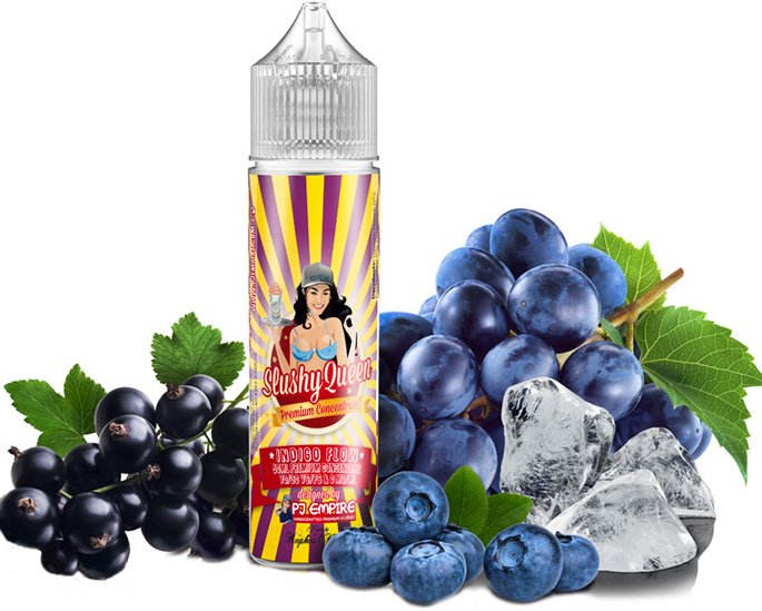 Levně PJ Empire Příchuť PJ Empire-Slushy Queen Shake and Vape 10/60ml Indigo Flow