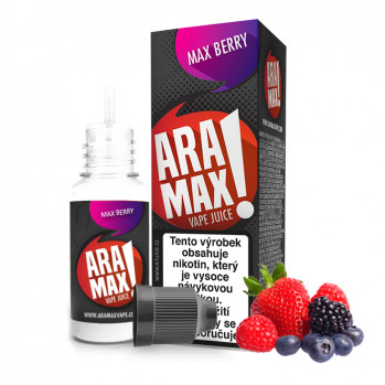 Levně Aramax 10ml Max Berry (Lesní plody) Nikotín: 0mg