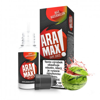 Levně Aramax 10ml Max Watermelon (Meloun vodní) Nikotín: 0mg