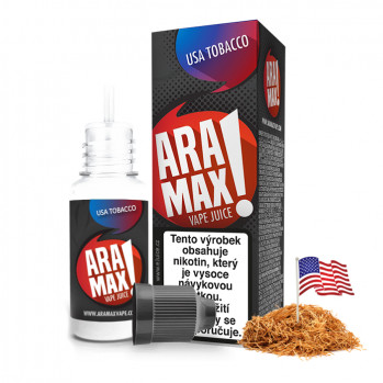 Levně Aramax 10ml USA Tobacco Nikotín: 12mg