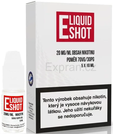 Levně Expran GMBH (Expran) 1x10ml E-Liquid SHOT VPG 30/70 20mg