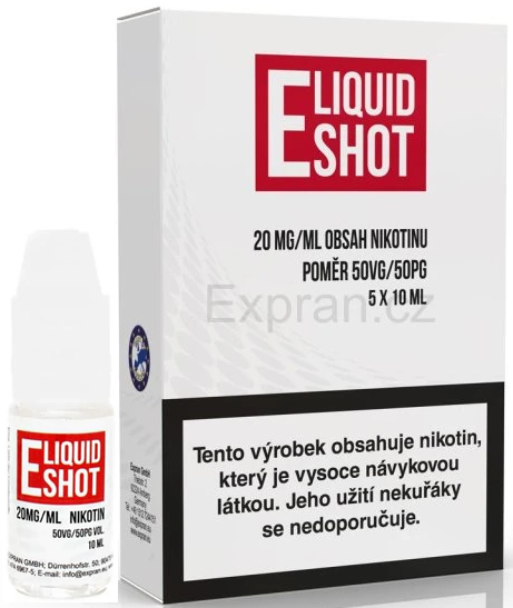 Levně Expran GMBH (Expran) 1x10ml E-Liquid SHOT VPG 50/50 20mg
