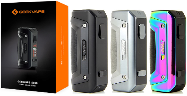 Levně Grip GeekVape Aegis Solo 2 MOD 100W Barva: Nerezová