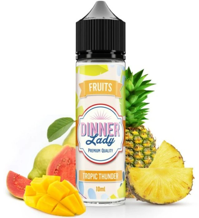 Levně Dinner Lady Příchuť Dinner Lady-Fruits Shake and Vape 10/60ml Tropic Thunder
