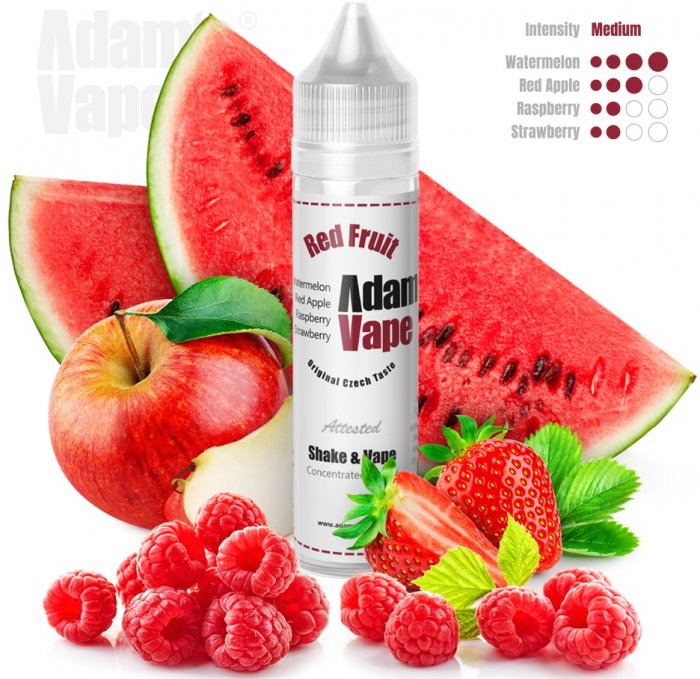 Příchuť Adams Vape Shake and Vape 12/60ml Red Fruit