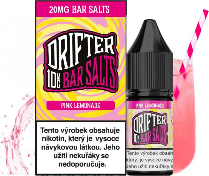 Levně Juice Sauz (Juice Sauz Drifter Salt) 10ml Pink Lemonade Nikotín: 10mg