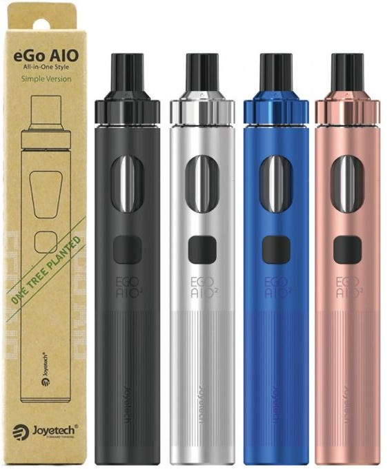 Levně Joyetech eGo AIO 2SP elektronická cigareta 1700mAh Barva: Černá