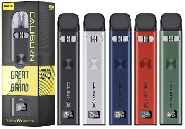 Levně Uwell Caliburn G3 POD elektronická cigareta 900mAh Barva: Červená