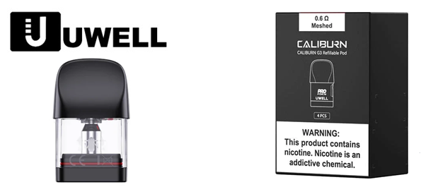 Levně Žhavící hlava Uwell Caliburn G3 POD Odpor: 0,6ohm