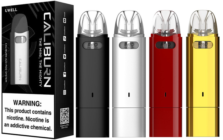 Levně Uwell Caliburn AZ3 POD elektronická cigareta 700mAh Barva: Černá