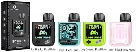 Levně Lost Vape Ursa Baby 2 POD elektronická cigareta 900mAh Barva: Černá