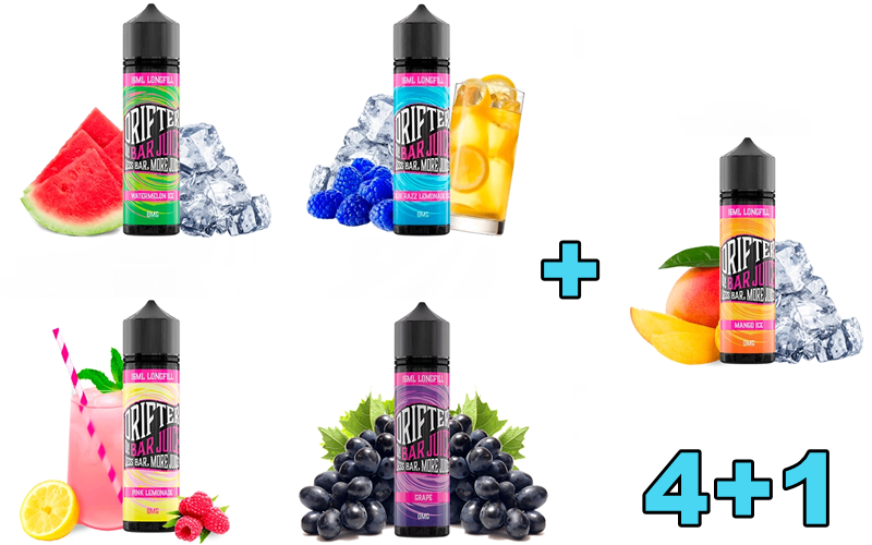 Levně Juice Sauz .(Juice Sauz Drifter) 16/60ml 4+1