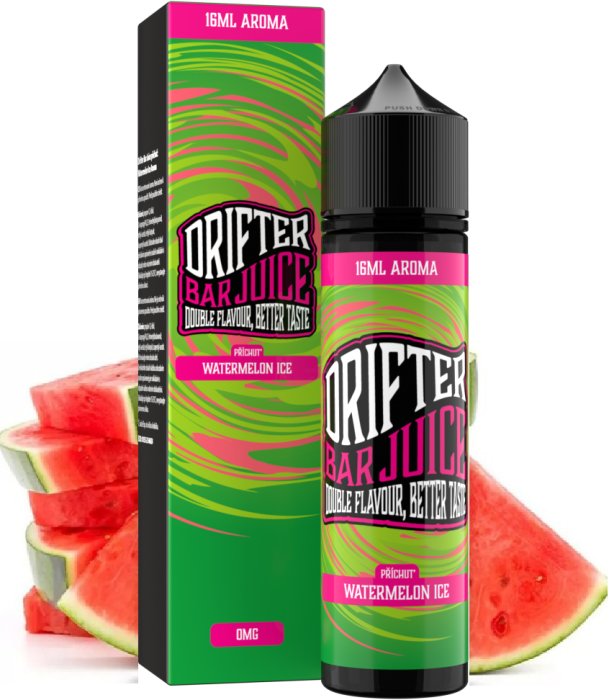Levně Příchuť Juice Sauz Drifter Shake and Vape 16/60ml Watermelon Ice