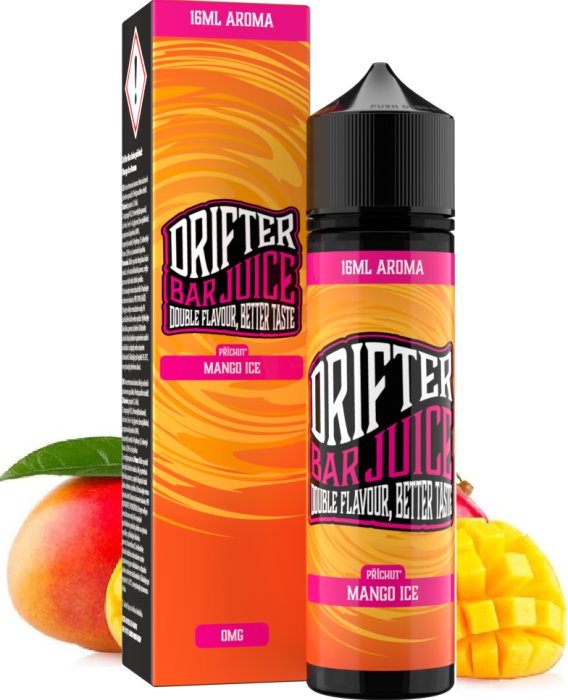 Levně Příchuť Juice Sauz Drifter Shake and Vape 16/60ml Mango Ice