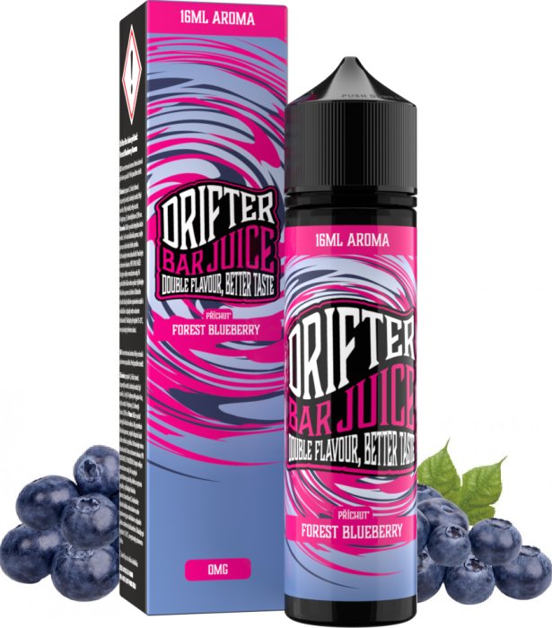 Levně Příchuť Juice Sauz Drifter Shake and Vape 16/60ml Forest Blueberry