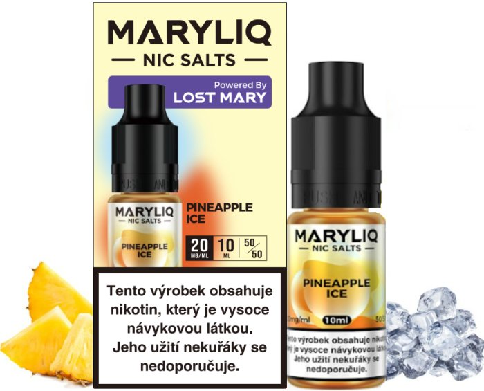 Levně Elf Bar (Elf Bar Maryliq 20mg Salt) 10ml Pineapple Ice