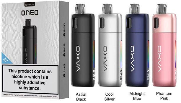 Levně Oxva Oneo POD elektronická cigareta 1600mAh Barva: Růžová