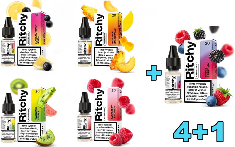Levně Liqua .(Ritchy Salt) 10ml 4+1