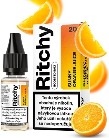 Levně Liqua (Ritchy Salt) 10ml Sunny Orange Juice Nikotín: 10mg