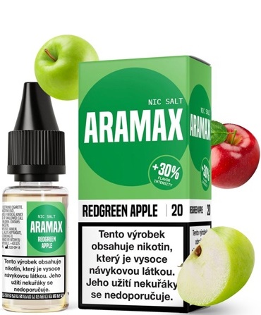 Levně Aramax (Aramax Salt) 10ml Red Green Apple Nikotín: 10mg