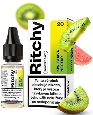 Levně Liqua (Ritchy Salt) 10ml Kiwi Guava Nectar Nikotín: 10mg