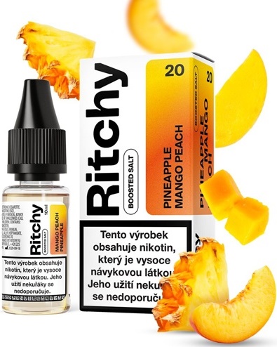 Levně Liqua (Ritchy Salt) 10ml Pineapple Mango Peach Nikotín: 10mg