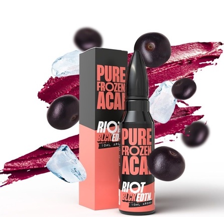 Levně Příchuť Riot Squad Shake and Vape 10/60ml Pure Frozen Acai (Ledové bobule acai)