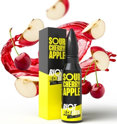 Levně Příchuť Riot Squad Shake and Vape 10/60ml Sour Cherry & Apple (Třešeň & zelené jablko)