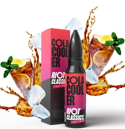 Levně Příchuť Riot Squad Shake and Vape 10/60ml Cola Cooler (Kolový nápoj s mentolem)