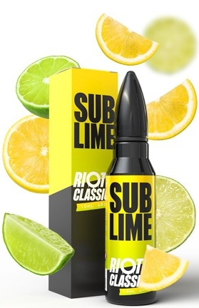 Levně Příchuť Riot Squad Shake and Vape 10/60ml Sub-Lime (Citronovo-limetkový mix)