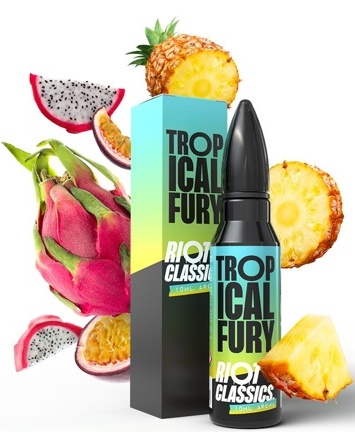 Levně Příchuť Riot Squad Shake and Vape 10/60ml Tropical Fury (Ananas a exotické ovoce)