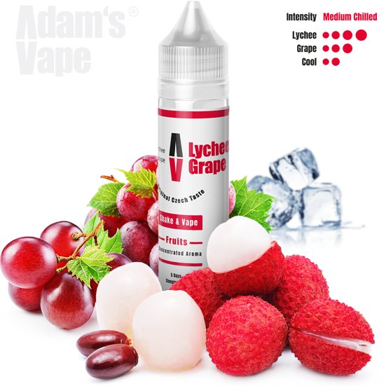 Levně Příchuť Adams Vape Shake and Vape 12/60ml Lychee Grape