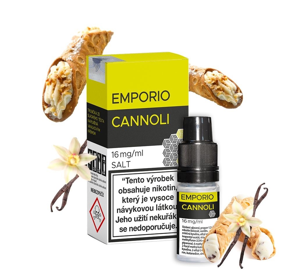 Levně Imperia (Emporio Salt) 10ml Canolli Nikotín: 12mg