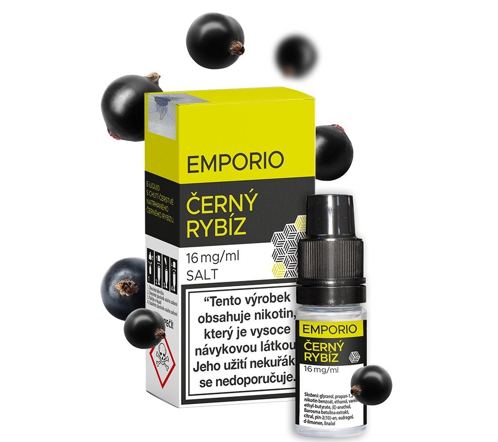 Levně Imperia (Emporio Salt) 10ml Černý Rybíz Nikotín: 20mg