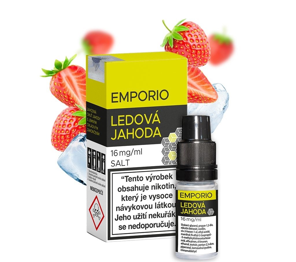 Levně Imperia (Emporio Salt) 10ml Ledová Jahoda Nikotín: 12mg