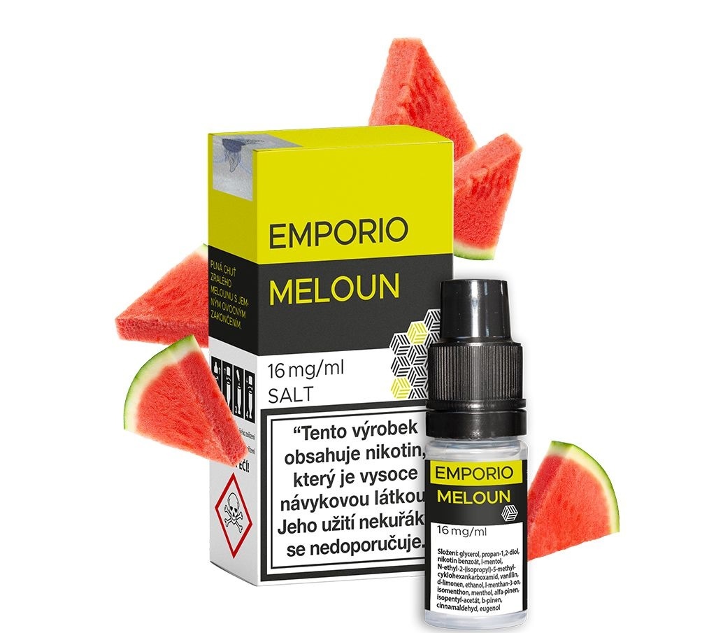 Levně Imperia (Emporio Salt) 10ml Meloun Nikotín: 12mg