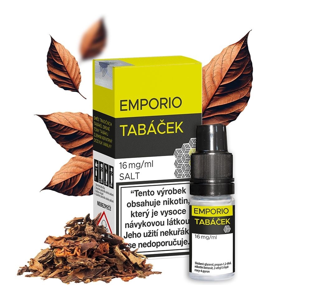 Levně Imperia (Emporio Salt) 10ml Tabáček Nikotín: 12mg