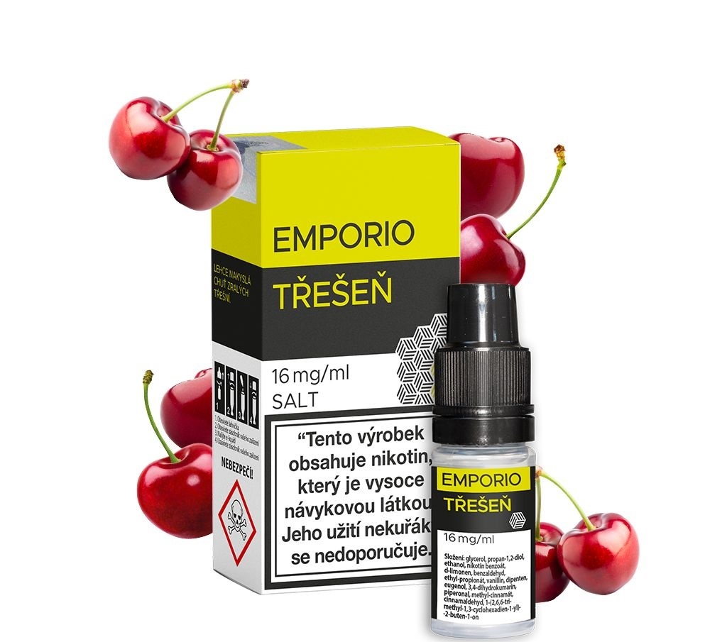 Levně Imperia (Emporio Salt) 10ml Třešeň Nikotín: 20mg