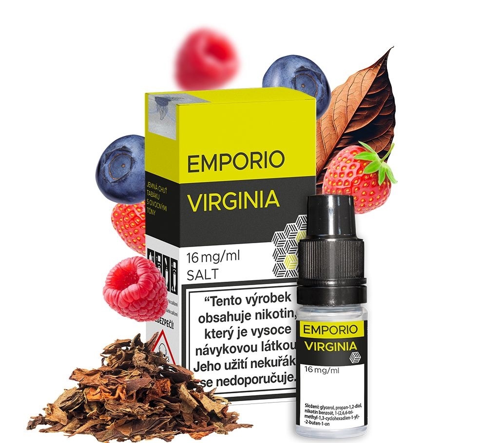 Levně Imperia (Emporio Salt) 10ml Virginia Nikotín: 12mg