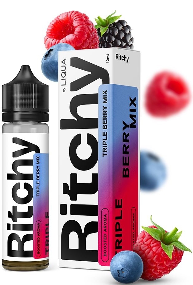 Levně Příchuť Liqua Ritchy 10/60ml Triple Berry Mix