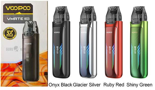 Levně VOOPOO POD Vmate Max elektronická cigareta 1200mAh Barva: Červená