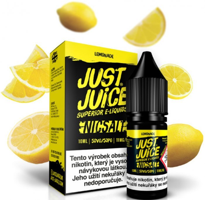 Levně Just Juice (Just Juice Salt) 10ml Lemonade (Citronová limonáda) Nikotín: 11mg