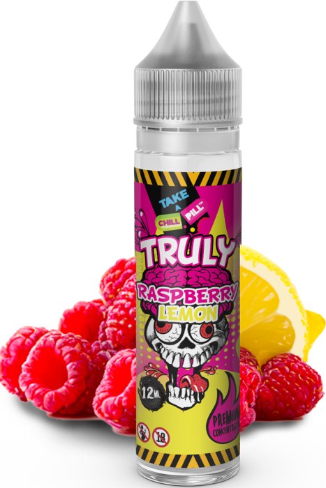 Levně Příchuť Chill Pill Shake and Vape 12/60ml Truly Raspberry Lemon