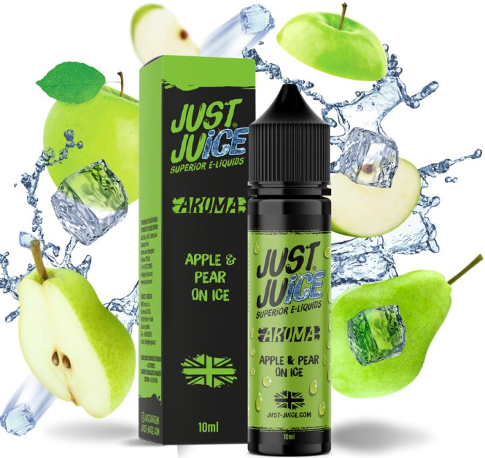 Levně Příchuť Just Juice Shake and Vape 10/60ml Apple and Pear on Ice